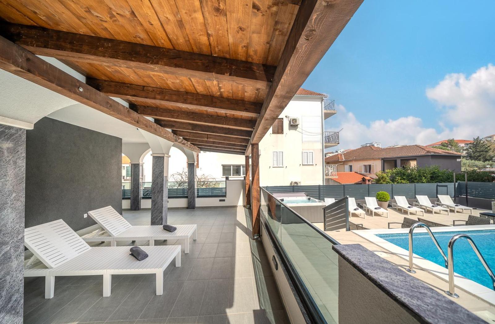 Apartment Katarina Trogir Bagian luar foto