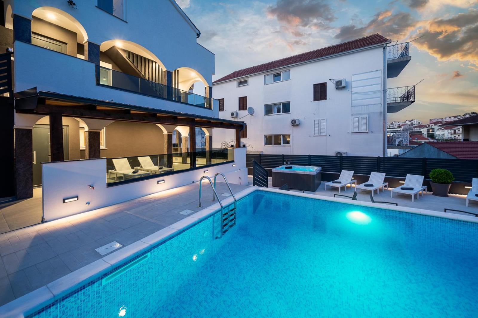 Apartment Katarina Trogir Bagian luar foto